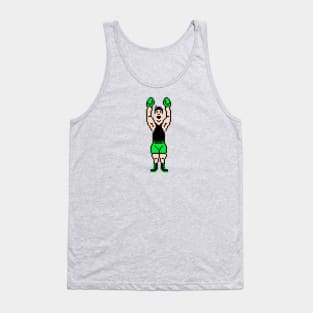 Little Mac - Green Tank Top